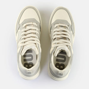 Buffalo Sneaker Vegan Nubuck Grey/Cream