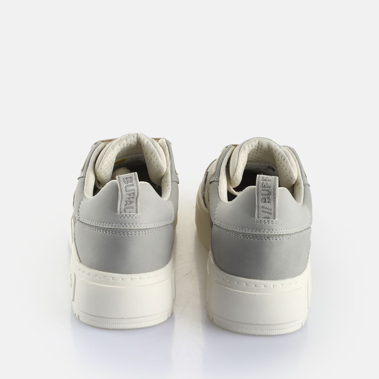 Buffalo Sneaker Vegan Nubuck Grey/Cream