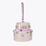Afbeelding in Gallery-weergave laden, Kurt Geiger Cake Xbody Bag Pale Pink Fabric
