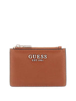 Afbeelding in Gallery-weergave laden, Guess Amorette Slg Credit Card Case Cognac

