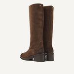 Afbeelding in Gallery-weergave laden, Nubikk Cassy Boot Dark Brown Suede
