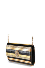 Afbeelding in Gallery-weergave laden, Kurt Geiger 690 Party Eagle Clutch Blk/Other Synthetic
