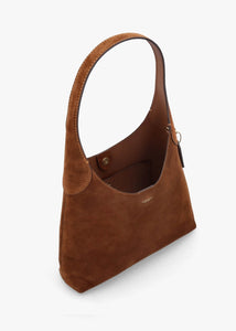Coach suede brooklyn shoulder bag 28 Warm Brown