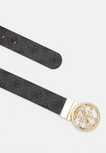 Afbeelding in Gallery-weergave laden, Guess Noelle ADJ &amp; REV pant belt Coal Logo
