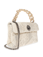 Afbeelding in Gallery-weergave laden, Kurt Geiger 690-SOFT MD KENSINGTON-CREAM COMB-FABRIC
