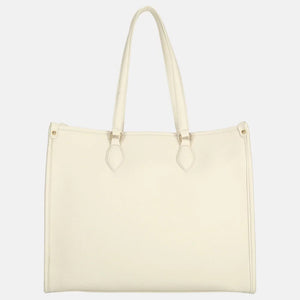 Valentino Rised RE Handbag Ecru