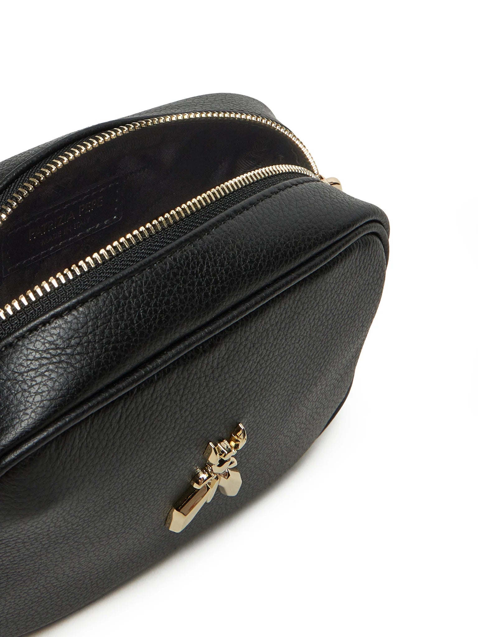 Patrizia Pepe Crossbody Black/Light Gold