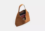 Afbeelding in Gallery-weergave laden, Coach Brooklyn Handbag suede cedar
