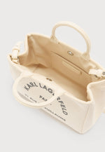 Afbeelding in Gallery-weergave laden, Karl Lagerfeld K/RSG Conv. Trapeze Mini SHP Natural
