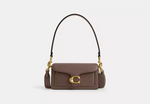 Afbeelding in Gallery-weergave laden, Coach polished pebble leather tabby shoulder bag 20 refresh Dark Stone
