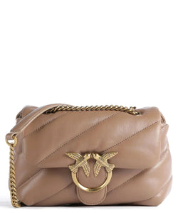 Pinko love puff mini ginger beige