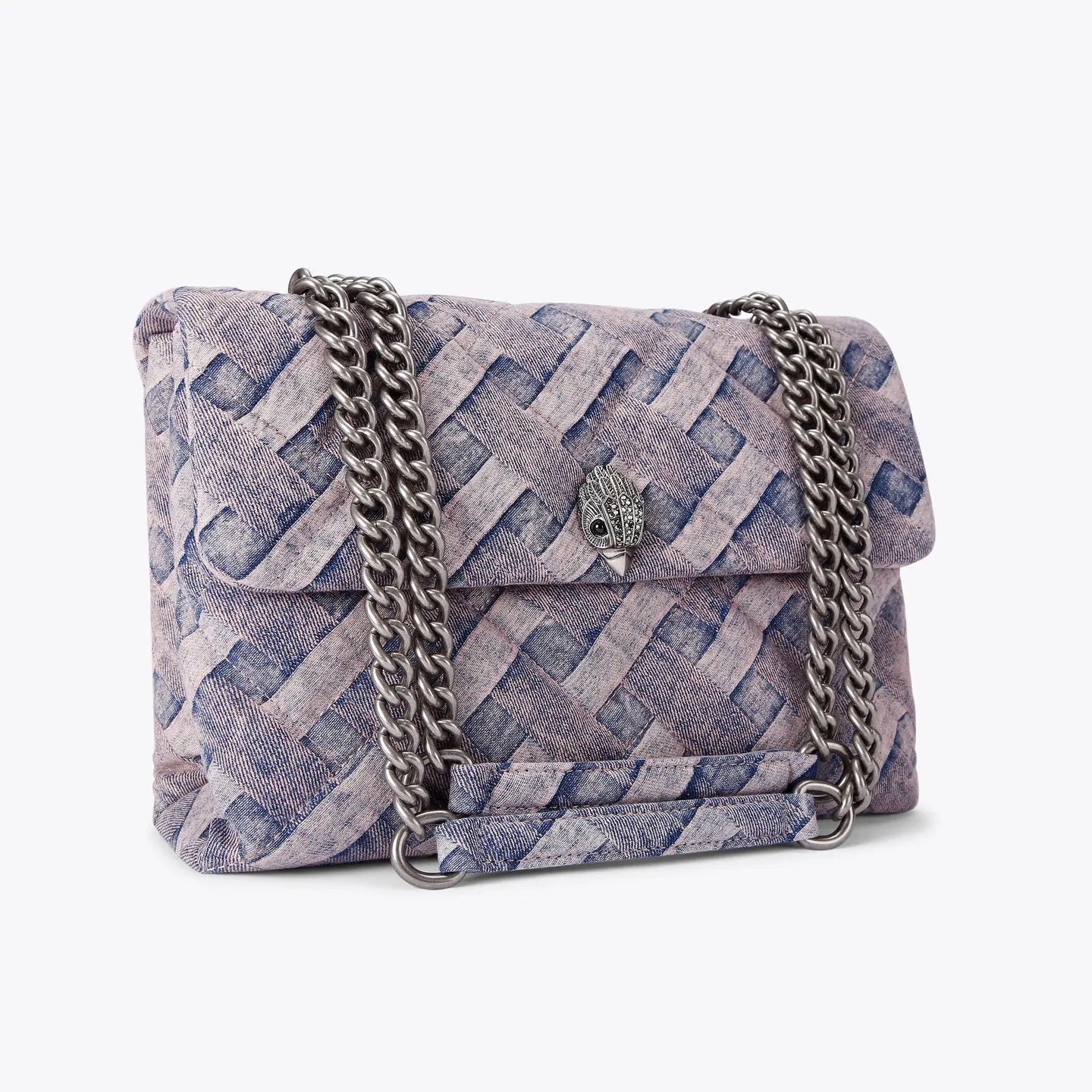 Kurt Geiger 690 Large Kensington Soft Pink Comb Denim