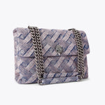 Afbeelding in Gallery-weergave laden, Kurt Geiger 690 Large Kensington Soft Pink Comb Denim
