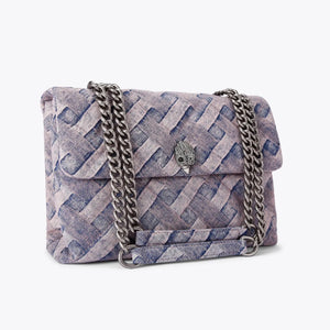 Kurt Geiger 690 Large Kensington Soft Pink Comb Denim