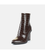 Afbeelding in Gallery-weergave laden, Buffalo Zoe Ankle Brown Croco
