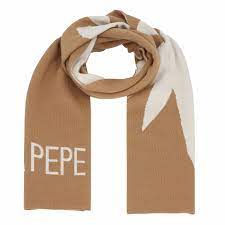 Patrizia Pepe scarf beige, white