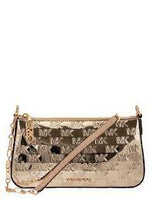 Afbeelding in Gallery-weergave laden, Michael Kors Chain pouchette  pale gold
