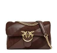 Pinko LOVE PUFF CLASSIC  MARRONE CASTANO MATT GOLD