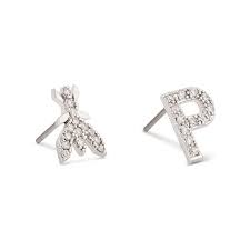 Patrizia Pepe ORECCHINI/EARRINGS Silver/crystal