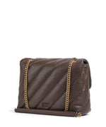 Afbeelding in Gallery-weergave laden, Pinko LOVE PUFF BIG  MARRONE CASTANO-ANTIQUE GOLD
