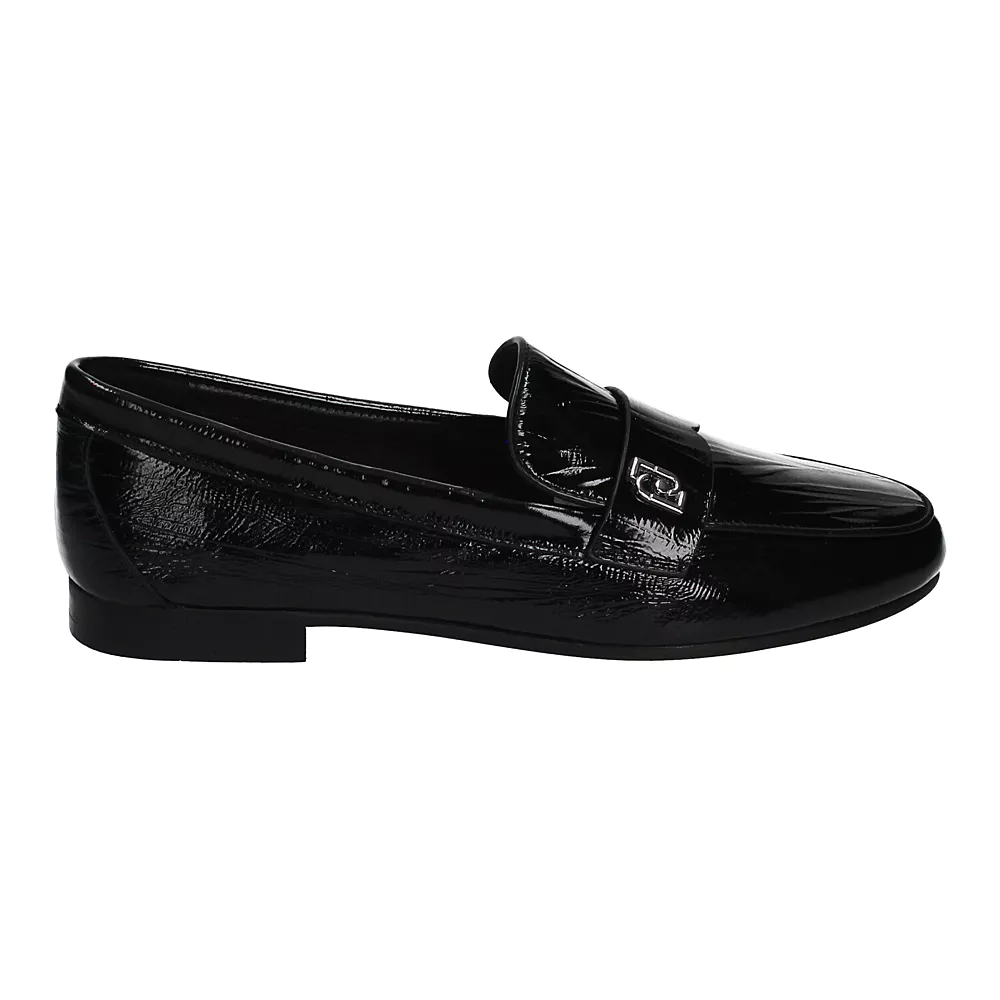 Liu Jo Mocassin Emel 05 Printed calf leather Black
