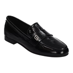 Afbeelding in Gallery-weergave laden, Liu Jo Mocassin Emel 05 Printed calf leather Black
