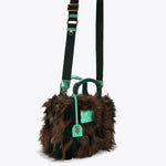 Afbeelding in Gallery-weergave laden, Kurt Geiger 690-F FUR SM SOUTHBANK TOTE-DK BRN COM-OTHERS
