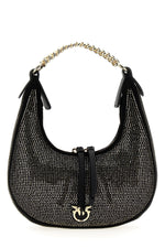 Afbeelding in Gallery-weergave laden, BRIOCHE HOBO MINI MICROFIBRA+STRASS
