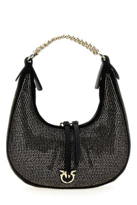 BRIOCHE HOBO MINI MICROFIBRA+STRASS