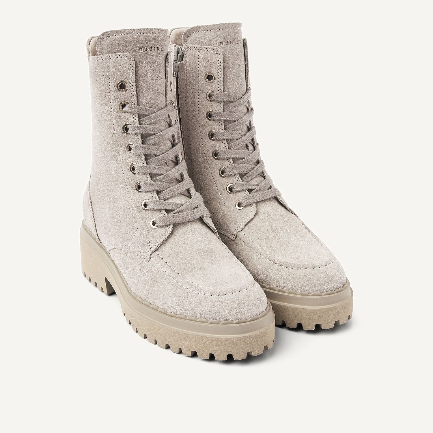 Nubikk Fae Bobbi Fur Stone Suede