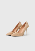 Afbeelding in Gallery-weergave laden, Love Moschino W. Shoe Suede Nude
