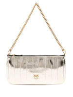 Afbeelding in Gallery-weergave laden, Pinko HORIZONTAL FLAT ANGUILLA LAMIN GOLD-ANTIQUE GOLD

