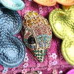 Afbeelding in Gallery-weergave laden, Kurt Geiger 690-MD KENSINGTON DAISY-FUSHIA CMB-FABRIC
