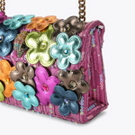 Afbeelding in Gallery-weergave laden, Kurt Geiger 690-MD KENSINGTON DAISY-FUSHIA CMB-FABRIC
