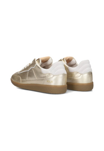Fred De La Bretoniere pearl reza gold sneaker