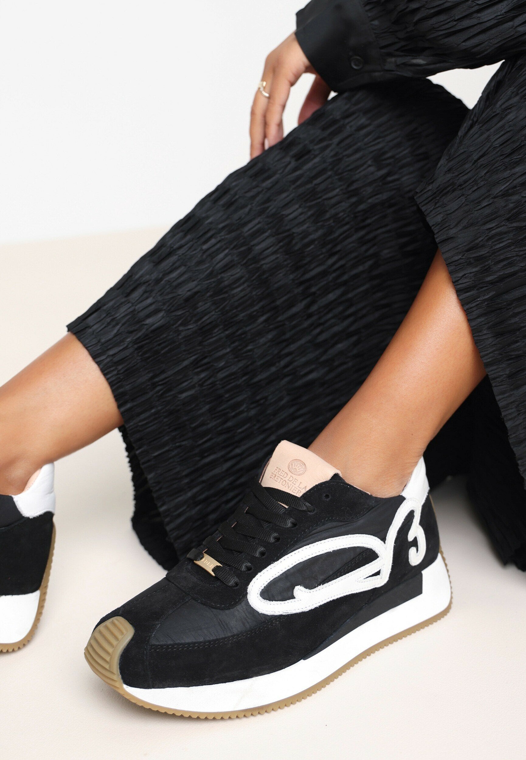 Fred De La Bretoniere sneaker Yentl Zwart