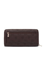 Afbeelding in Gallery-weergave laden, Guess BLAKE SLG LARGE ZIP AROUND BROWN LOGO
