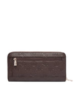 Afbeelding in Gallery-weergave laden, Guess DIANA SLG LARGE ZIP AROUND CHOCOLATE LOGO
