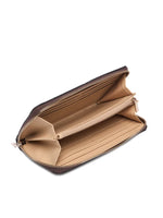 Afbeelding in Gallery-weergave laden, Guess DIANA SLG LARGE ZIP AROUND CHOCOLATE LOGO
