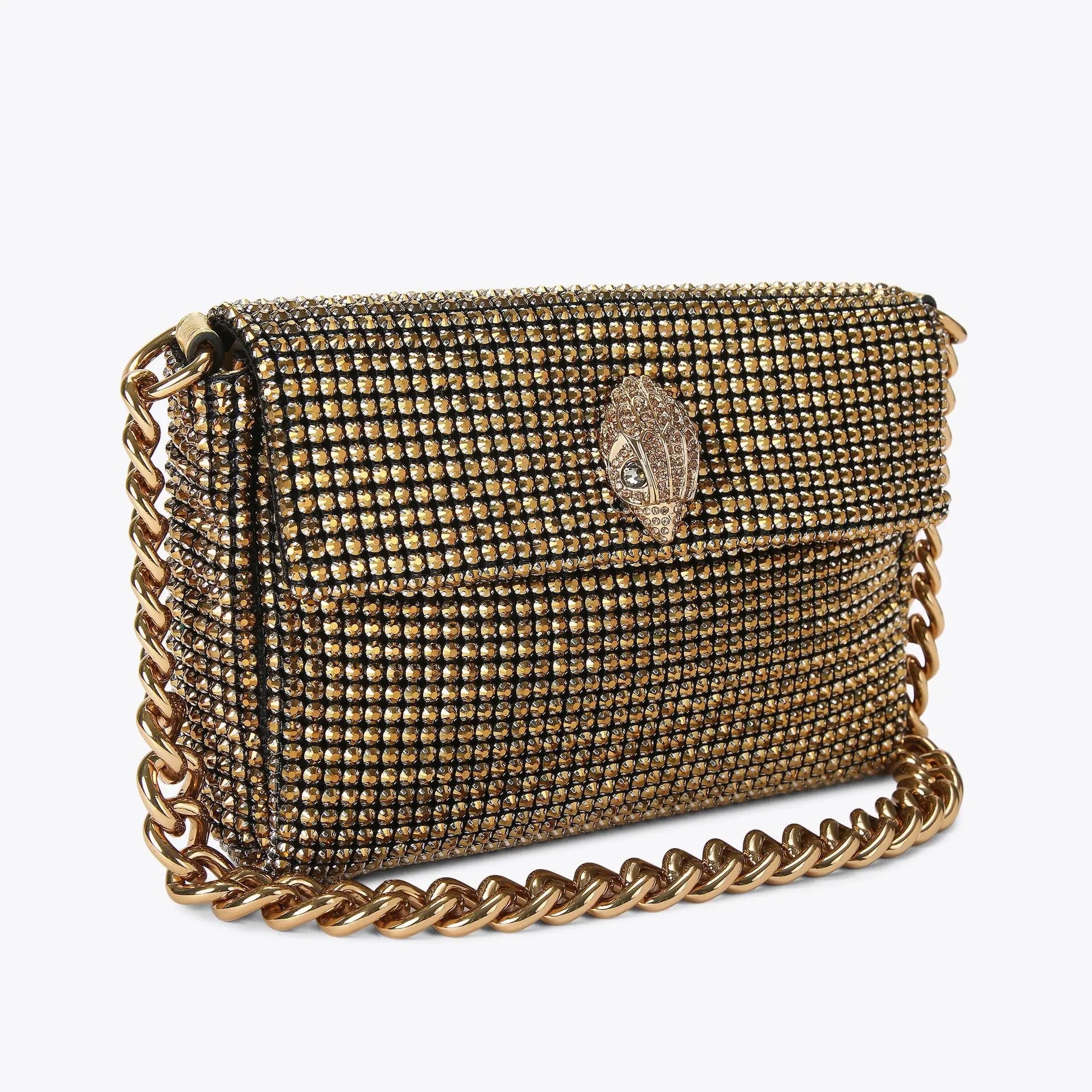Kurt Geiger SM Party Shoulder Bag Gold