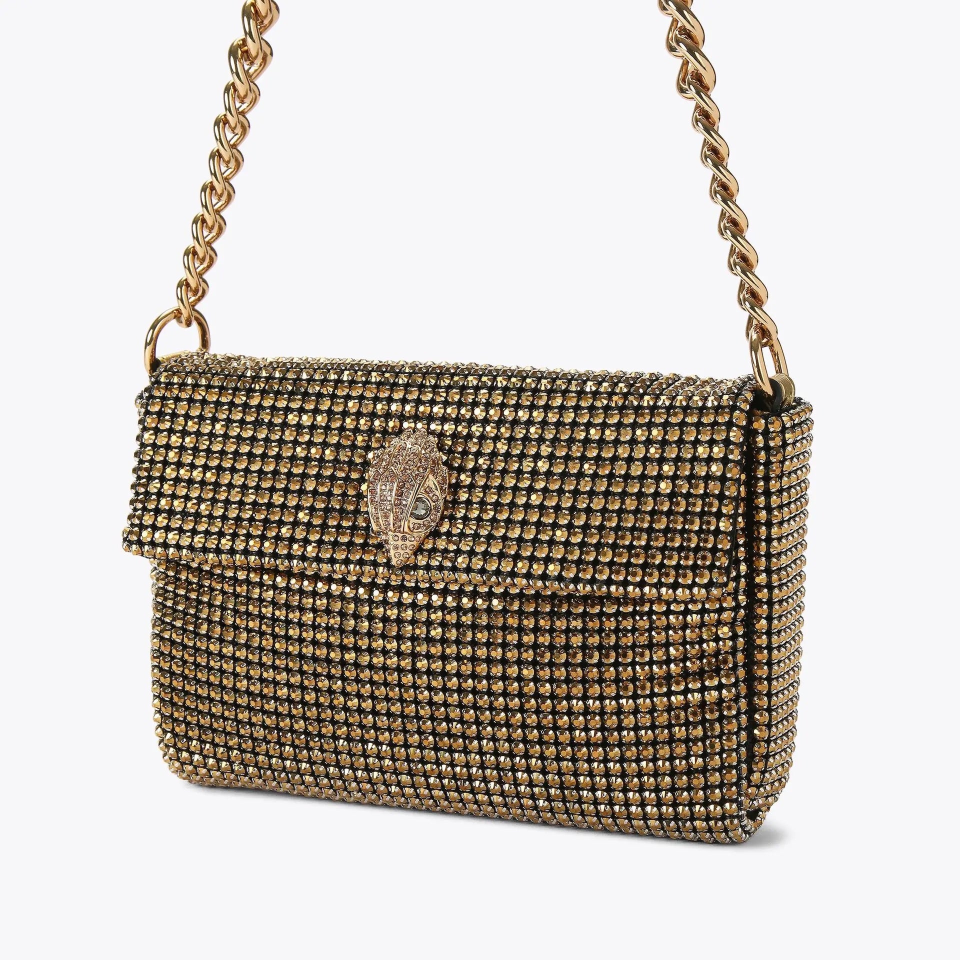 Kurt Geiger SM Party Shoulder Bag Gold