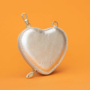 Kascha-C Wallet heart Gold