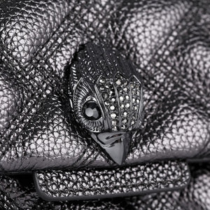 Kurt Geiger Kensington Bag Drench Gunmetal Leather