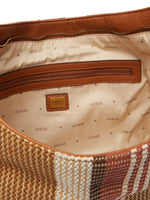 Afbeelding in Gallery-weergave laden, Guess CAMDEN SHOULDER BAG COGNAC MULTI
