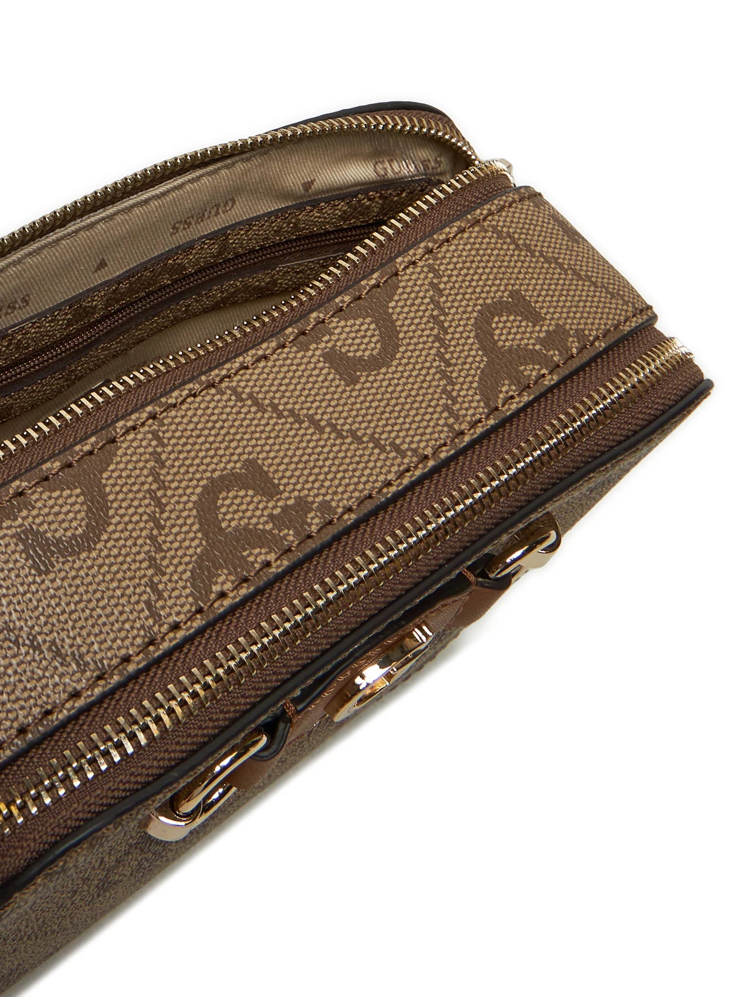 Guess IZZY CAMERA BAG LATTE LOGO