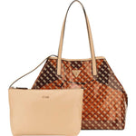 Afbeelding in Gallery-weergave laden, Guess TUANA LARGE TOTE BROWN LOGO
