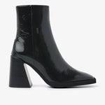 Afbeelding in Gallery-weergave laden, Nubikk Enkellaarsje hak Lana Pilar II Black patent
