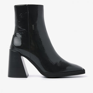 Nubikk Enkellaarsje hak Lana Pilar II Black patent