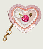 Afbeelding in Gallery-weergave laden, Kurt Geiger Heart Cake Charm Pale Pink Synthetic
