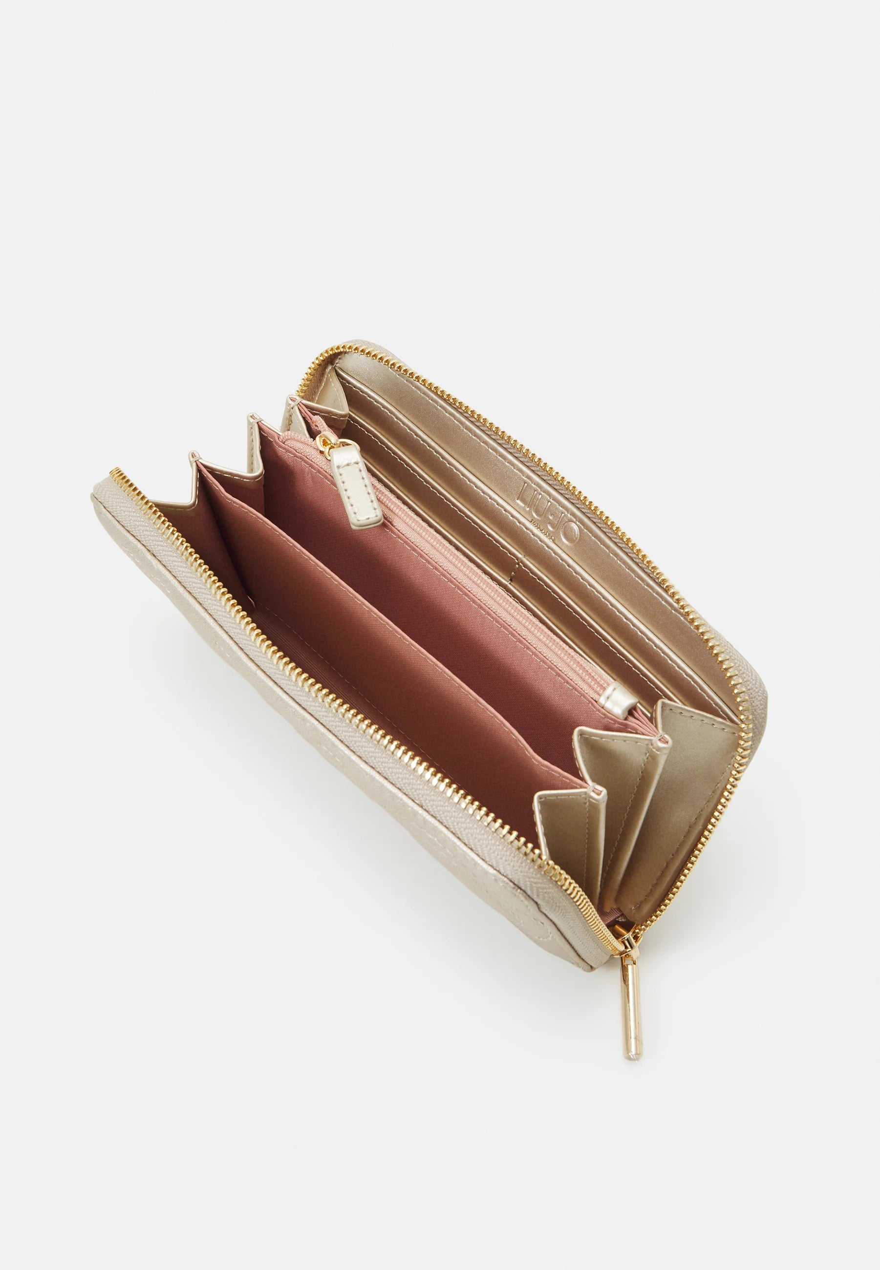 LIU JO MANH - WALLET-light gold